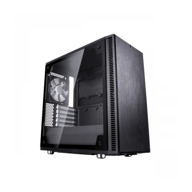 Kućište Fractal Design Define Mini C Black Tempered Glas, FD-CA-DEF-MINI-C-BK-TG