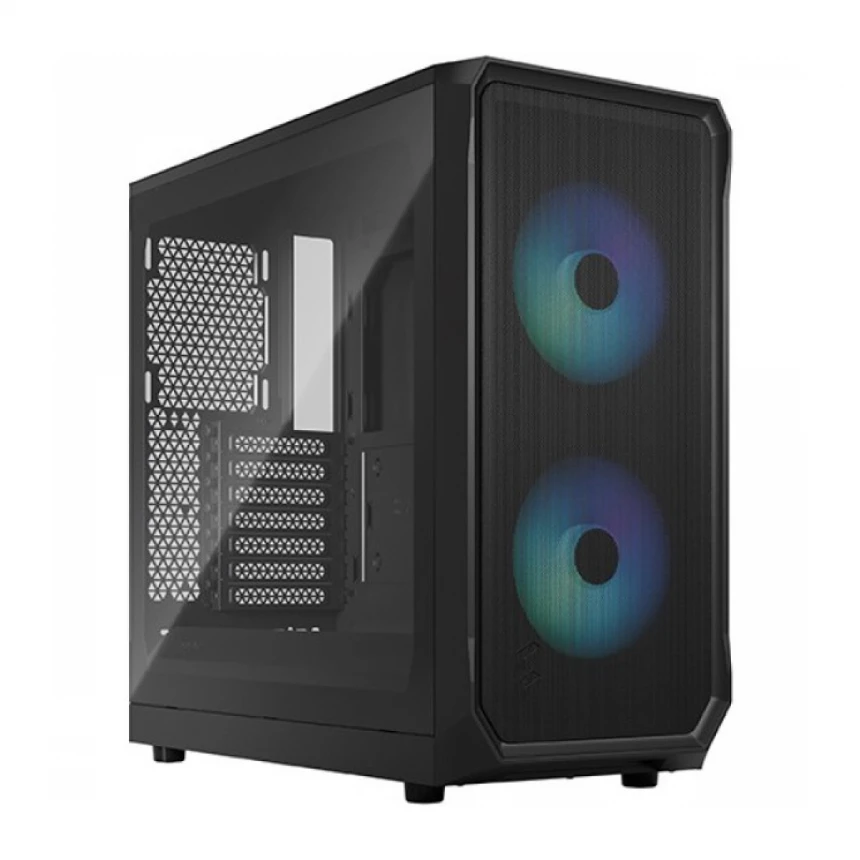 Kućište Fractal Design Focus 2 RGB Black TG Clear Tint, FD-C-FOC2A-03