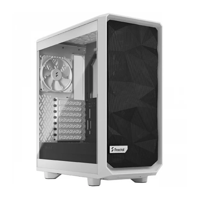 Kućište Fractal Design Meshify 2 Compact Lite White TG clear, FD-C-MEL2C-04