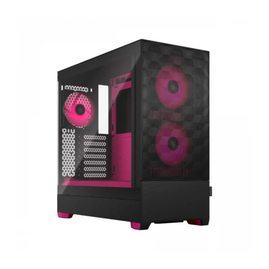 Kućište Fractal Design Pop Air RGB Magenta Core TG Clear Tint, FD-C-POR1A-03