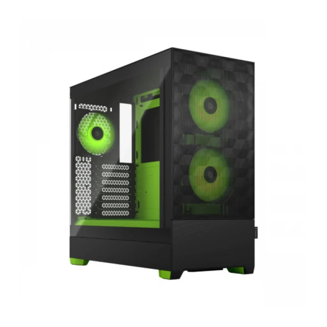 Kućište Fractal Design Pop Air RGB Green Core TG Clear Tint, FD-C-POR1A-04