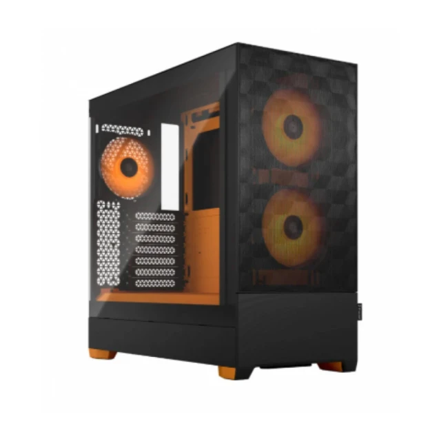 Kućište Fractal Design Pop Air RGB Orange Core TG Clear Tint, FD-C-POR1A-05