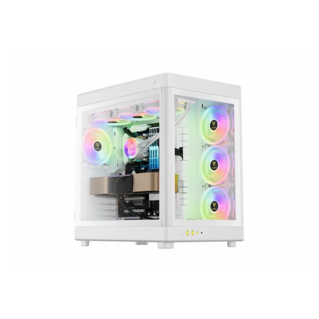 Kucište Gamdias Neso P1 WW Full Tower/E-ATX/ATX/Micro-ATX/Mini-ITX/bez napajanja/kaljeno staklo/bela
