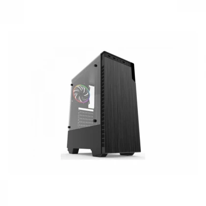 Kucište IG-MAX F5518 Midi Tower/kaljeno staklo/bez napajanja/crna