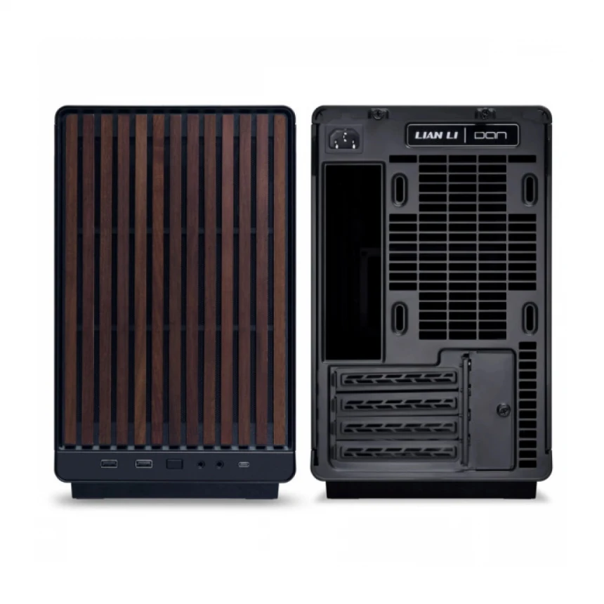 Kućište Lian Li DAN A3 mATX /Crno, A3-mATX Black & WOOD