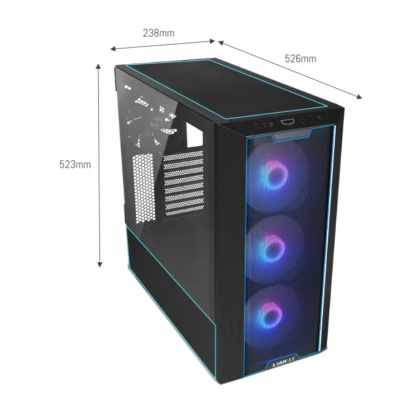 Kuciste Lian Li Lancool III Black