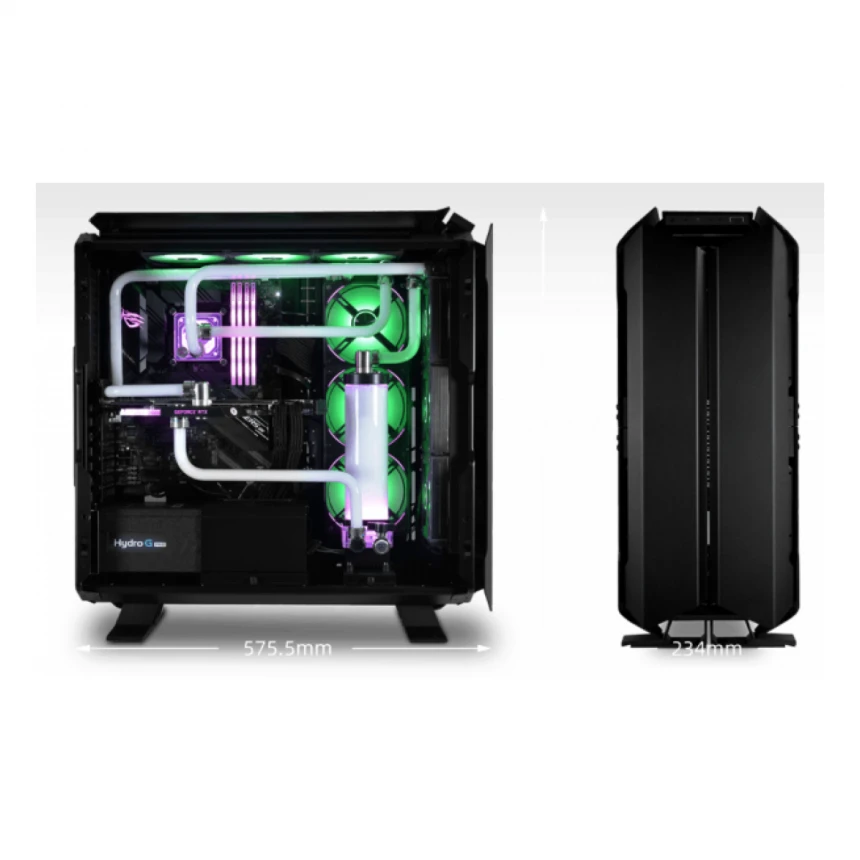 Kuciste Lian Li Odyssey X EATX Full Black, TR-01X
