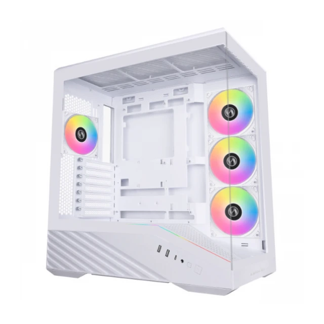 Kućište Lian Li Vector V100 Midi-Tower/ATX/RGB,/Window/BELO/G99.V100RW.00