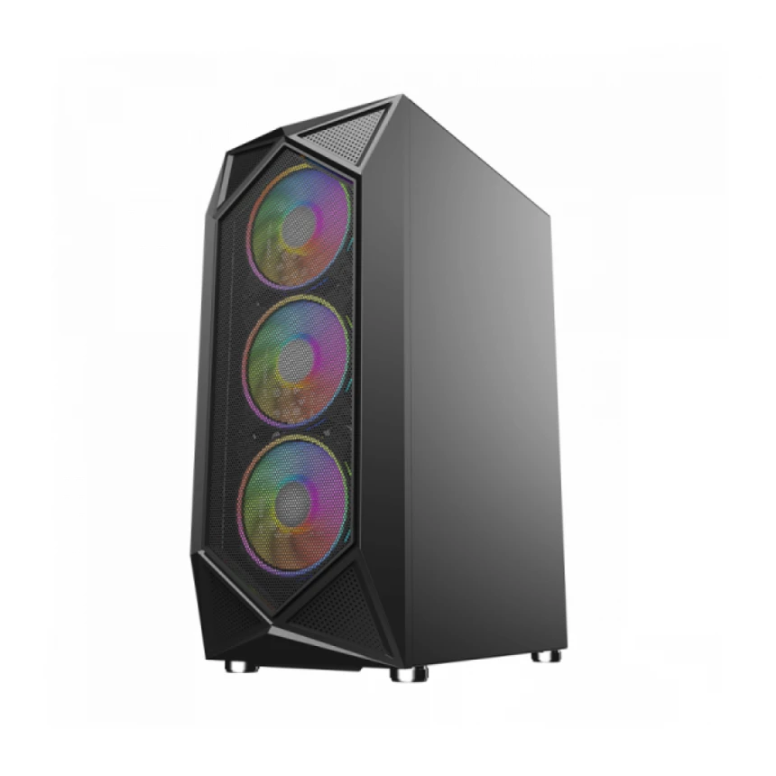 Kuciste Raidmax Hydra window/black, 4x 120mm RGB/800W/RH800RGB