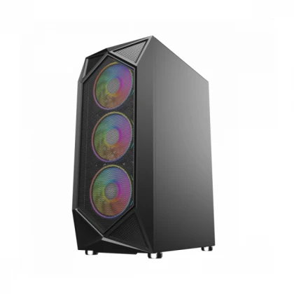 Kuciste Raidmax Hydra window/black, 4x 120mm RGB/800W/RH800RGB