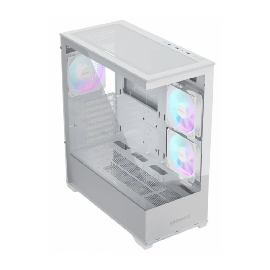 Kuciste Raidmax Infinita i801 Glass/3 x ARGB/BELI/i801TWF