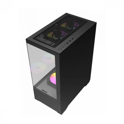 Kuciste Raidmax Infinita I802 Air/Glass/3 x ARGB/Crni/I802ABS