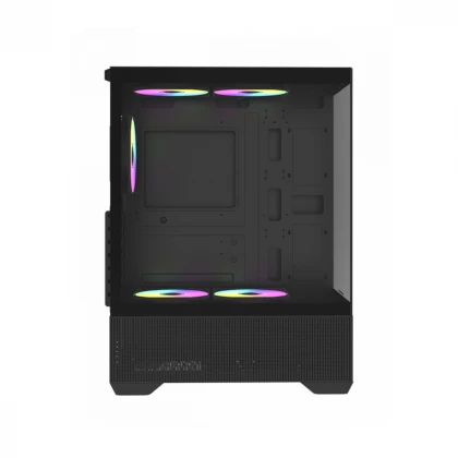 Kuciste Raidmax Infinita I802 Air/Glass/3 x ARGB/Crni/I802ABS