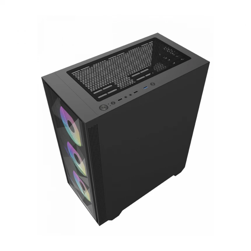 Kuciste Raidmax TALOS II  V217TBF Black RGB 650W (RX-650XTB)