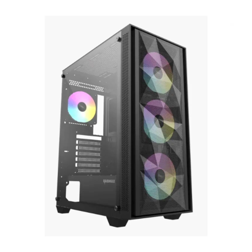 Kuciste Raidmax TALOS II V217TBF Black ARGB 650W (RX-650XTB)