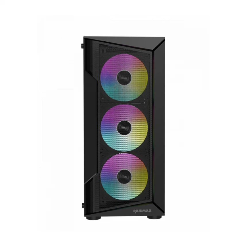 Kuciste Raidmax Vector 158 Black 3x RGB fan/Window/V158TBS