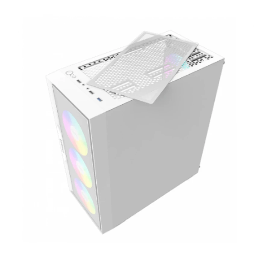 Kućište Raidmax Vector 159 ARGB 4x 120mm 650W, Belo