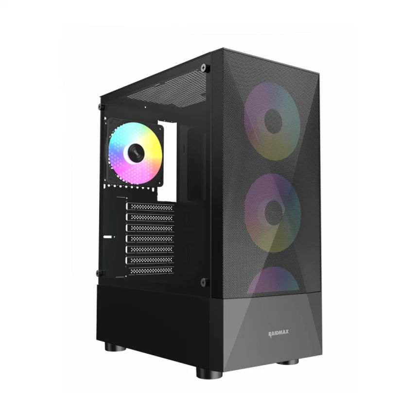 Kućište Raidmax Vector V153 RGB Black, V153TBS