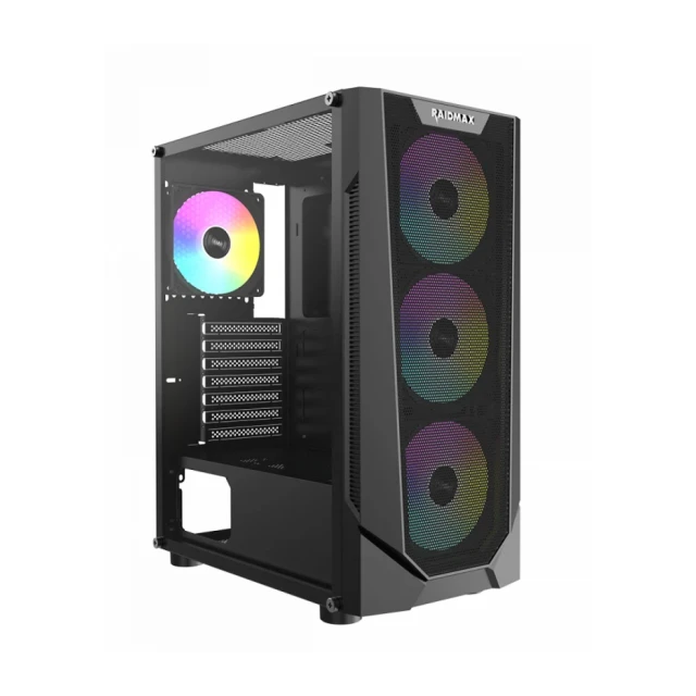 Kućište Raidmax Vector V155 RGB Black, V155TBS