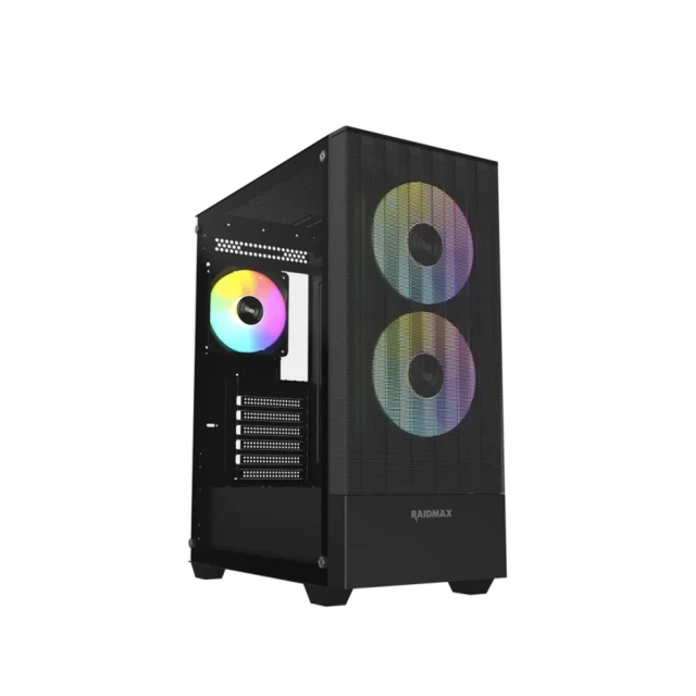 Kuciste Raidmax Vector V218 ARGB Black, V218BF