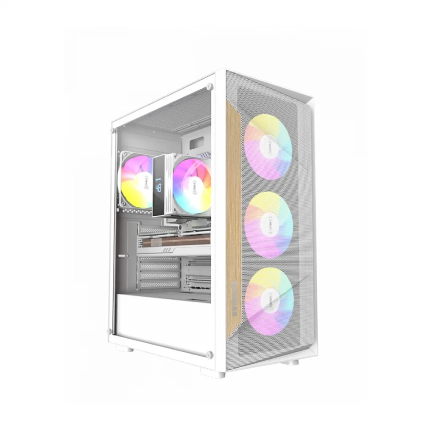 Kuciste Raidmax Vector V219 ARGB White, V219WF