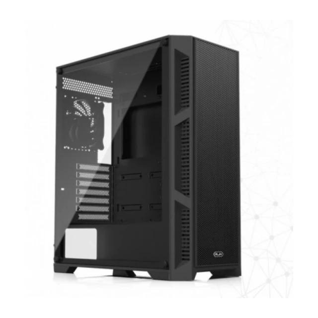 Kucište RAIJINTEK ARCADIA III TG Midi Tower/ATX,M-ATX,Mini-ITX/bez napajanja/kaljeno staklo/crna