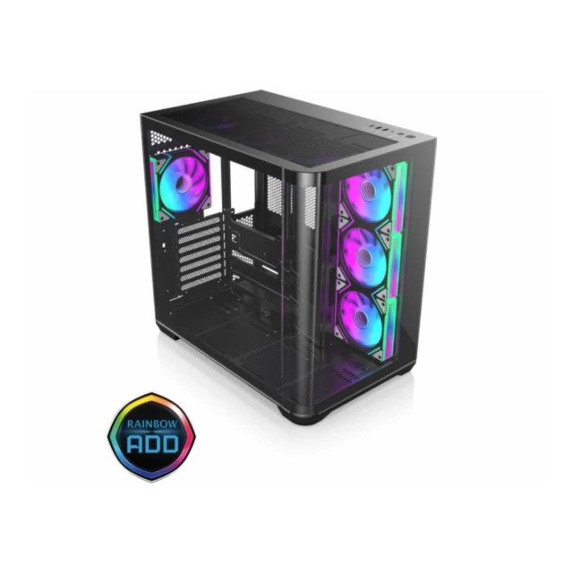 Kucište RAIJINTEK ATREUS BT4/ATX/Micro ATX,Mini-ITX/bez napajanja/crna