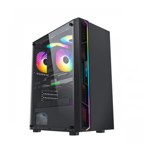 Kućište Raptor Vertos RV600 Black/Window/RGB/600W Element