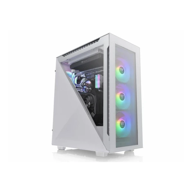 Kucište THERMALTAKE DIVIDER 500 TG ARGB Midi Tower/ATX/Mikro ATX/Mini-ITX/bez napajanja/bela