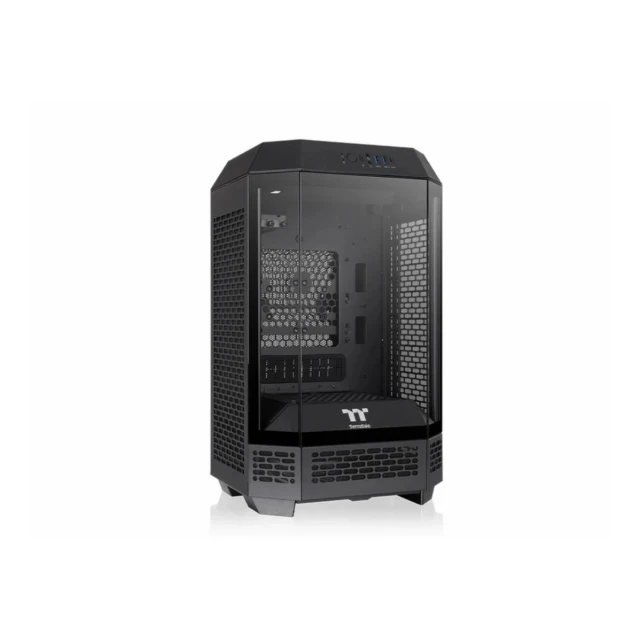 Kucište THERMALTAKE THE TOWER 250 Mini Tower/mini-ITX/kaljeno staklo/bez napajanja/crna