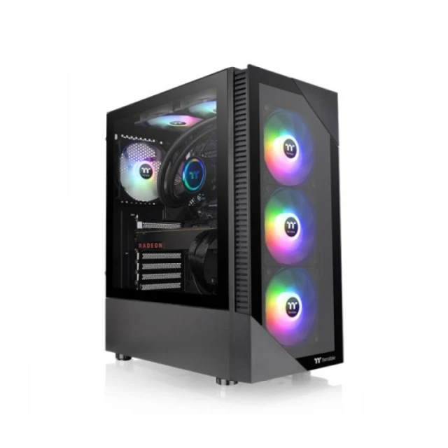 Kućište Thermaltake View 200 TG ARGB x3/Black/Win/SPCC/Tempered Glass/bez PSU