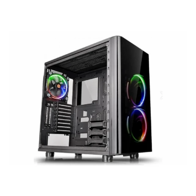 Kucište THERMALTAKE VIEW 31TG Mid Tower/ATX/Micro ATX/Mini ITX/bez napajanja/kaljeno staklo/RGB/crna