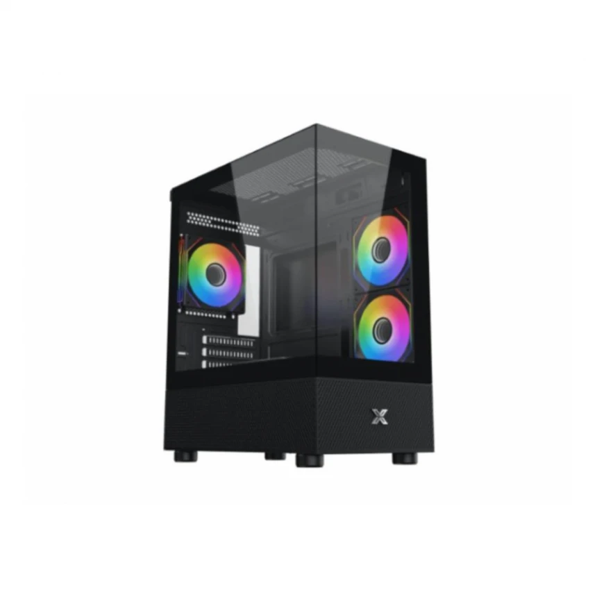 Kucište XIGMATEK Alphard M Gaming/M-ATX/Mini-ITX/ARGB/bez napajanja/crna