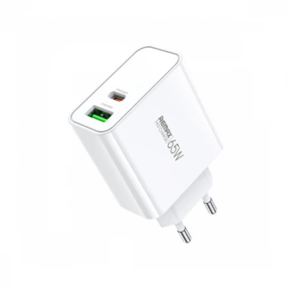 Kućni punjač Remax RP-U125 Kiddy 1 x USB3.0 + 1 x TIP C 65W