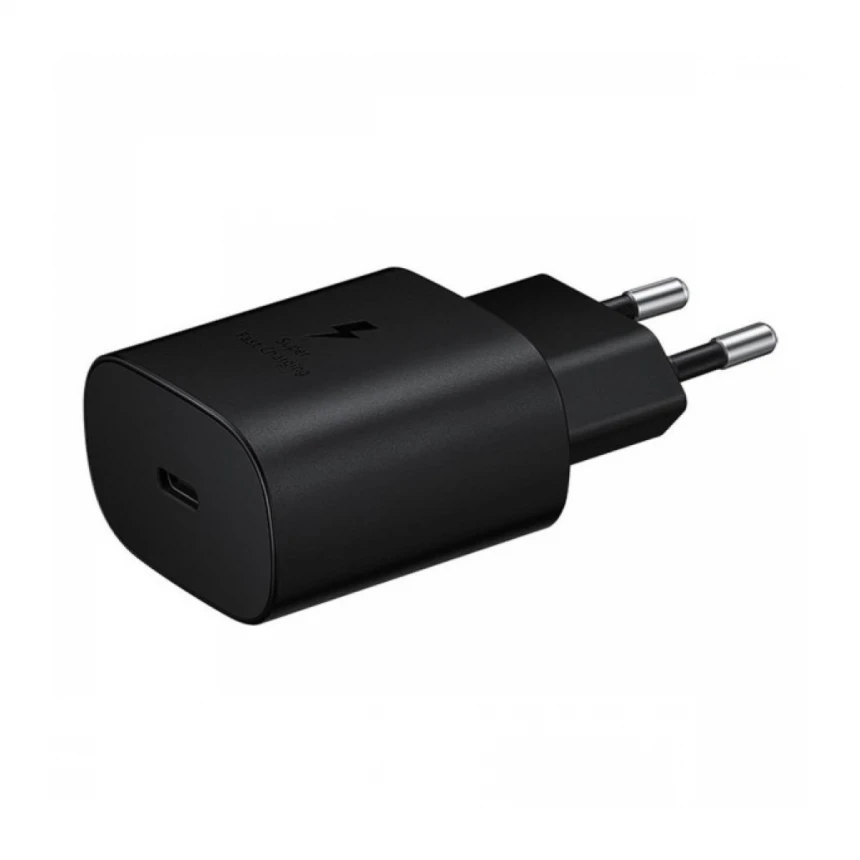 Kućni punjač Samsung PD 3A 25W Type C bez kabla crni BULK (EP-TA800NBE)