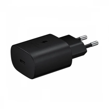 Kućni punjač Samsung PD 3A 25W Type C bez kabla crni BULK (EP-TA800NBE)