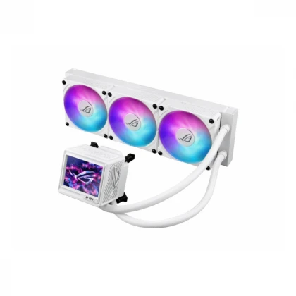 Kuler za CPU ASUS ROG RYUJIN III 360 EXTREME WHT/3x120mm/ARGB/3.5" LCD/vodeno hladenje/bela