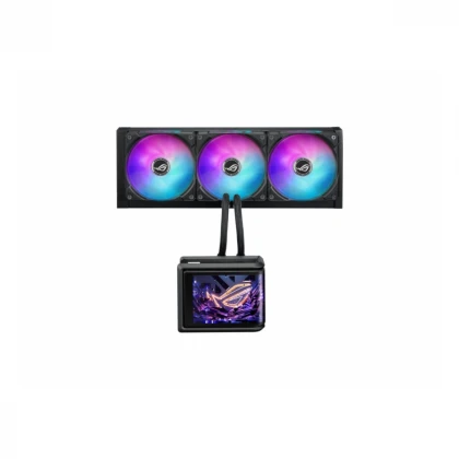 Kuler za CPU ASUS ROG RYUO IV SLC 360/3x120mm/ARGB/6.67" AMOLED/vodeno hladenje/crna
