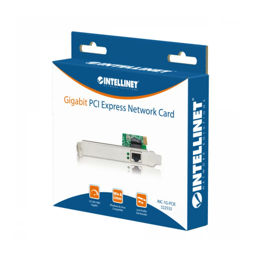 LAN MK Intellinet 522533 PCI-E 10/100/1000Mbp/s
