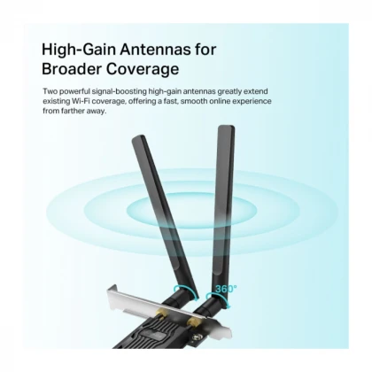 LAN MK PCI-E TP-Link Archer TX20E WiFi AX1800/Bluetooth 5.2