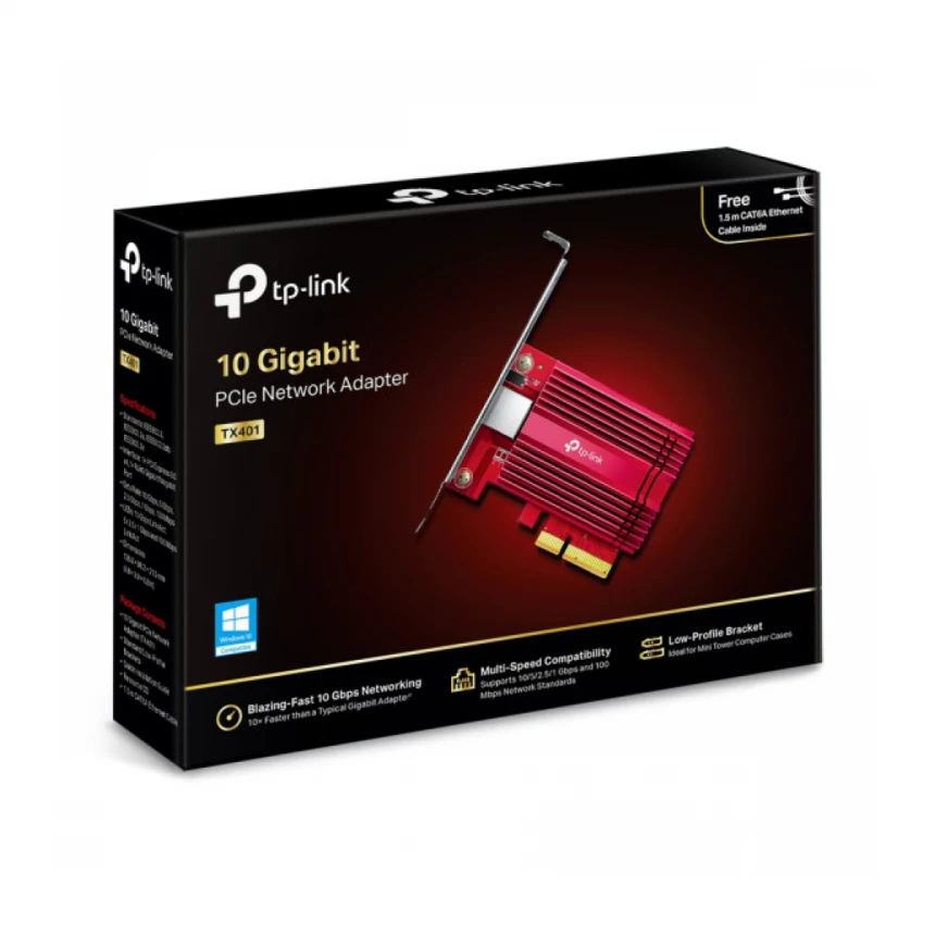 LAN MK PCI-E TP-Link TX401 10Gb RJ45