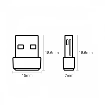 LAN MK TP-LINK ARCHER T600U NANO AC600Mb/s USB