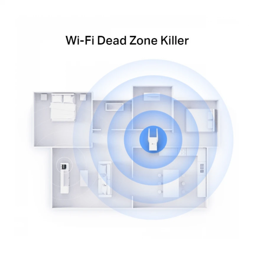 LAN Range extender TP-Link RE705X AX3000 Mesh