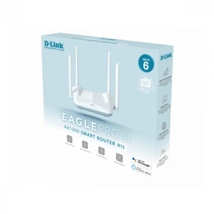 LAN Router D-Link R15 AX1500 1GWAN/3GLAN WiFi6