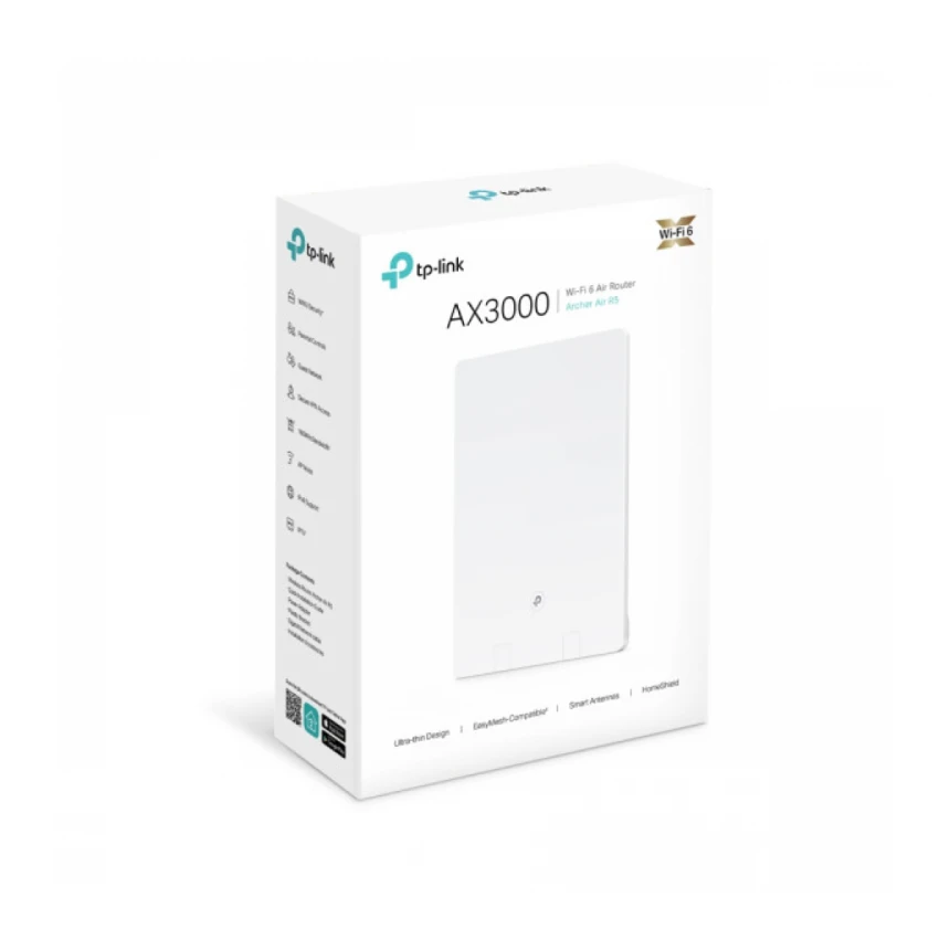 LAN Router TP-Link ARCHER AIR R5 AX3000/1xLGAN/1xGWAN/AP mode