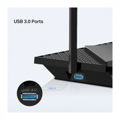 LAN Router TP-Link Archer AX72 PRO AX5400/WiFi6/3GLAN/1GWAN/1x2,5G WAN-LAN/USB