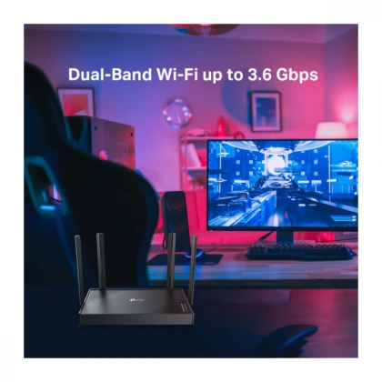 LAN Router TP-LINK Archer BE220 BE3600 WiFi7/1GWAN/4GLAN