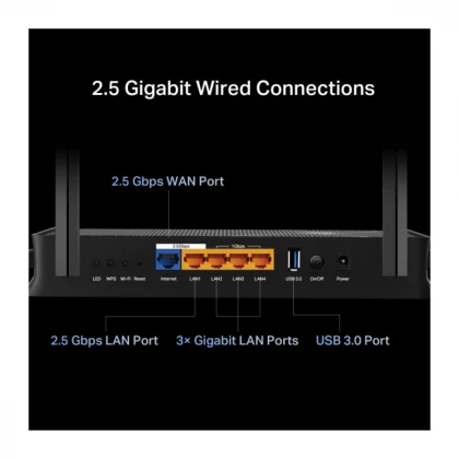 LAN Router TP-LINK Archer BE230 BE3600 WiFi7/2.5Gb WAN/4GLAN