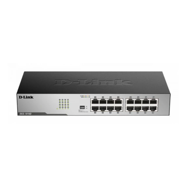 LAN Switch D-Link DGS-1016D/E 10/100/1000Mbps 16port Gigabit