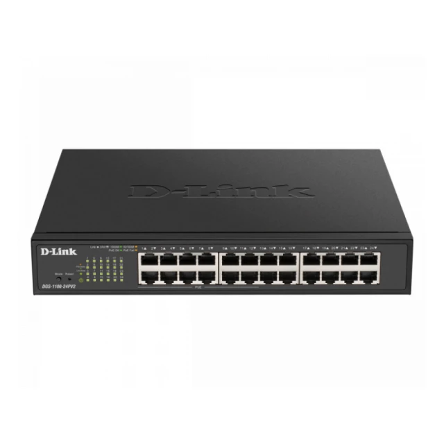 LAN Switch D-Link DGS-1100-24PV2/E 10/100/1000 24port/12PoE